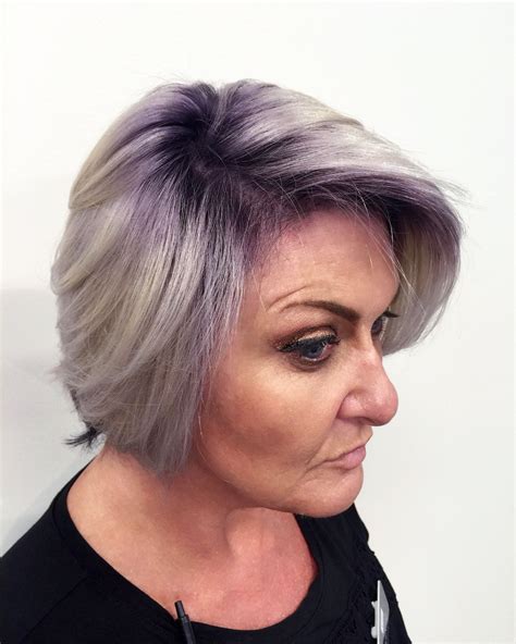 30 Silver Blonde Hair With Purple Roots Fashion Style