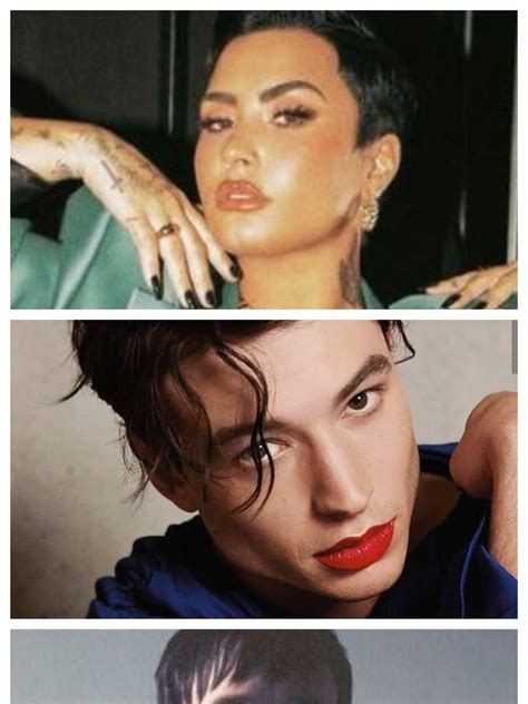 Demi Lovato Ezra Miller Elliot Page Celebs Whove Proudly Come Out