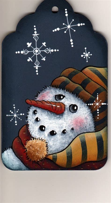 20 Snowman Pictures To Paint