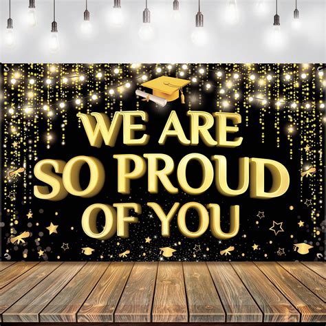 Buy Katchon Big We Are So Proud Of You Banner 72x44 Inch