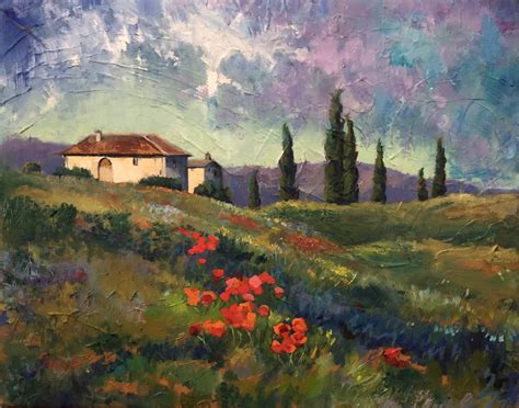 Landscapes Italian Painting Italian Countryside Countryside Oil