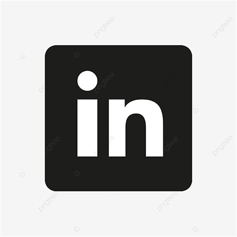 Linkedin Icon Black Linkedin Logo Linkedin Logo Png And Vector With