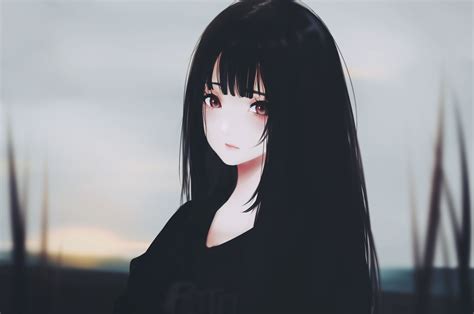 anime girl hair black wallpapers wallpaper cave free download nude photo gallery