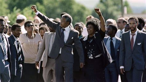 Thirtieth Anniversary Of Nelson Mandelas Release From Prison Sbs News