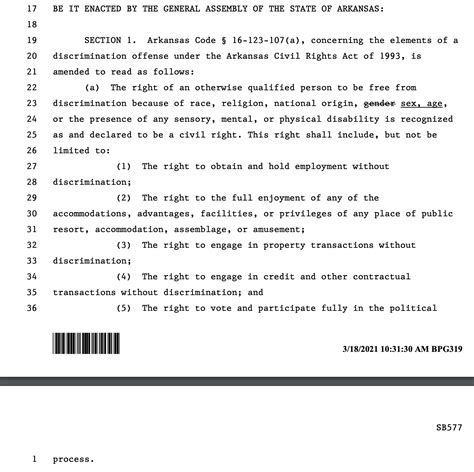 civil rights for all in arkansas on the basis of sex arkansas times