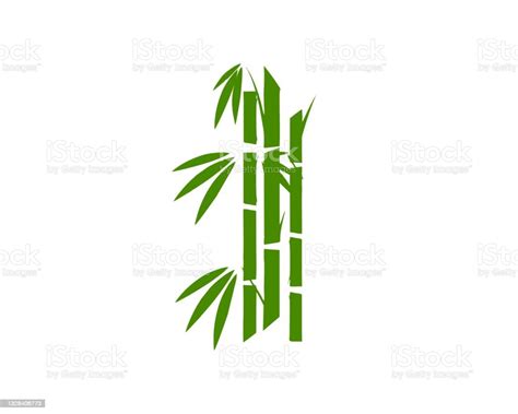 Vecteur De Logo Darbre De Bambou Vecteurs Libres De Droits Et Plus D