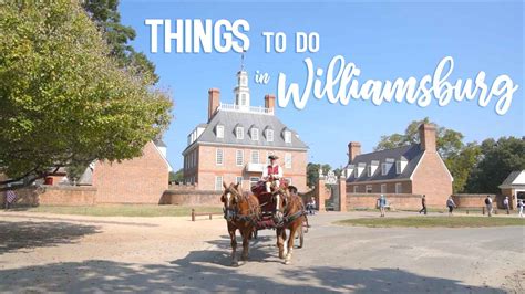 Here are some of the best family friendly experiences around. Easiest Issues to do in Williamsburg, VA - Travel-News