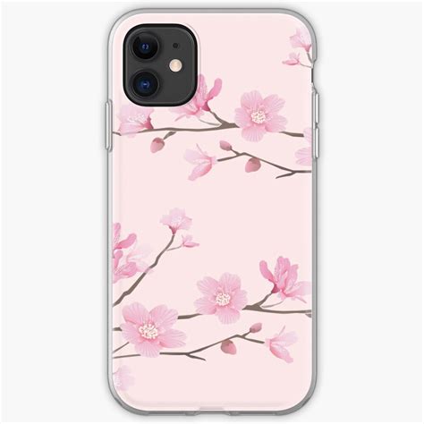 Cherry Blossom Pink Iphone Case And Cover By Designenrich Redbubble
