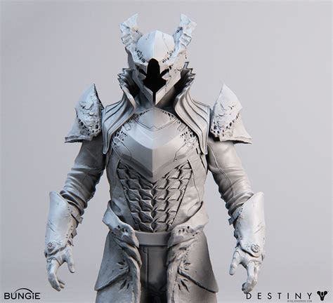 Artstation Destiny Crotas End Warlock Gear Mike Jensen Character