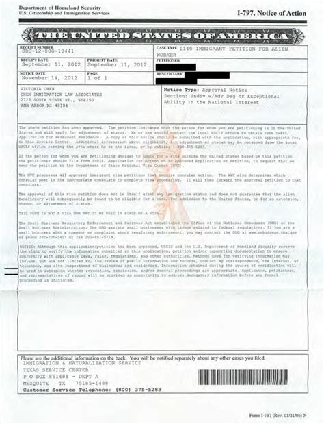 November 2012 Client ApprovalsSpecializing in NIW, EB1A, and EB1B Green