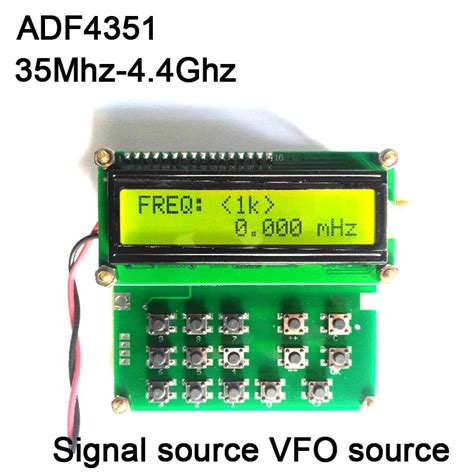 35mhz 44ghz Adf4351 Signal Source Vfo Source Variable Frequency