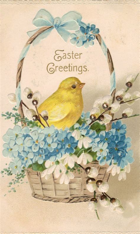 Antiques For Todays Lifestyle Vintage Easter Cards Vintage Easter