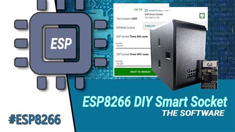 Esp8266 Diy Smart Socket Software 33 Youtube