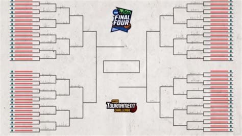 How To Fill Out Your Ncaa Tournament Bracket In Blank March Madness