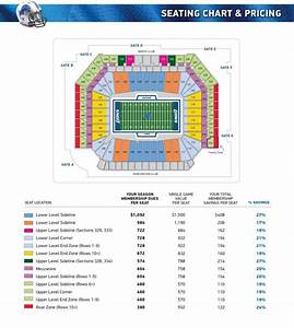 The Amazing And Also Interesting Ford Field Seating Chart Concert Di 2020