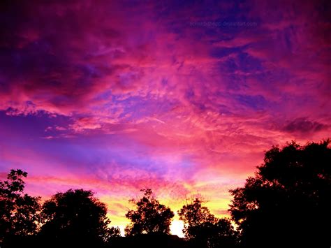 Free Download Fiery Pink Sunset 2 Wallpaper By Richardxthripp On