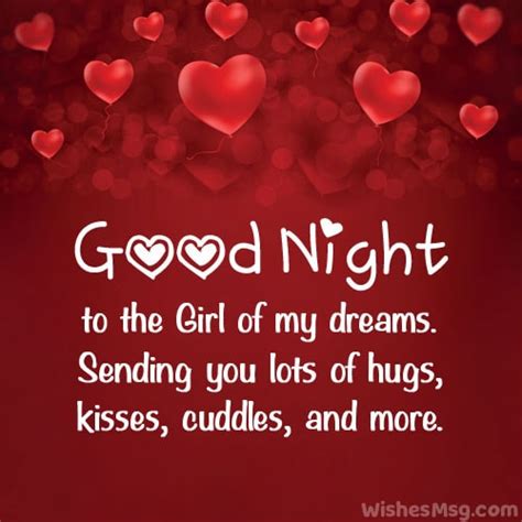 Romantic Good Night Messages For Her