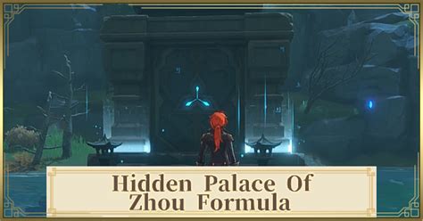 Genshin Hidden Palace Of Zhou Formula Puzzle Guide And Location