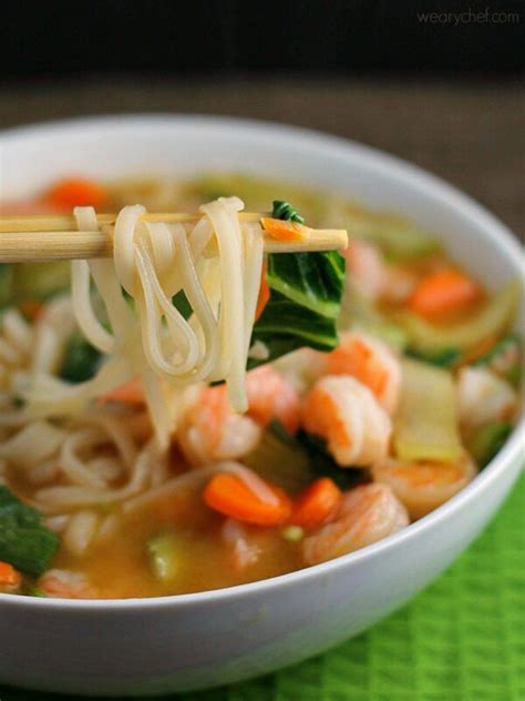 Vegetable Rice Noodle Soup Vegetarian Foodys