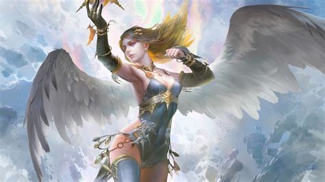 1920x1080 Fantasy Girl With Wings Laptop Full Hd 1080p Hd