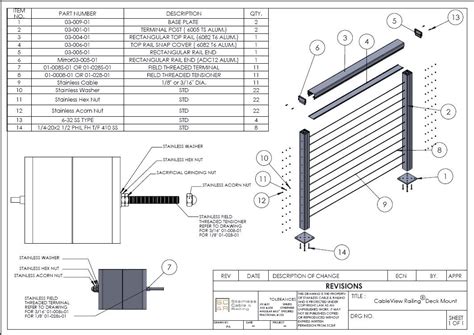 Aluminum Post And Rail Assembly Instructions