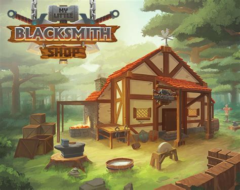 Now Live On Steam My Little Blacksmith Shop By Dasius Ninja