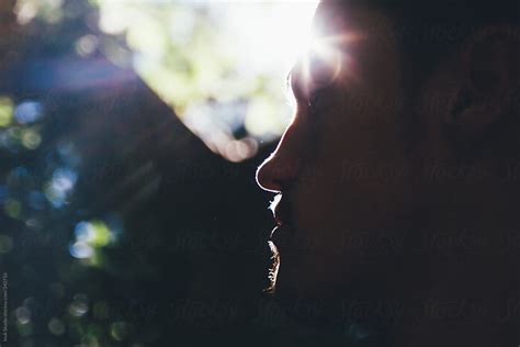 Backlighting Of A Young Man By Stocksy Contributor Inuk Studio