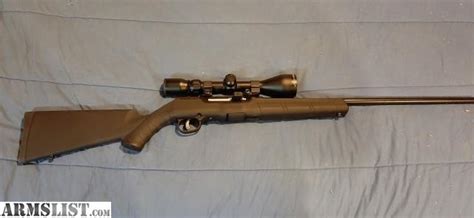 Armslist For Sale Savage A17 Semi Automatic 17hmr Rifle With 22