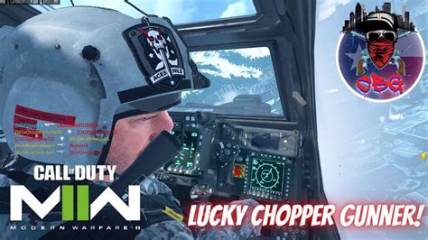 Call Of Duty Mw2 2022 Tdm Lucky Chopper Gunner Youtube