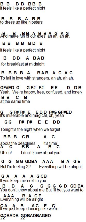 Flute Sheet Music April 2013