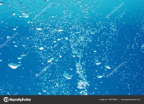 Background Air Bubbles In The Blue Water Stock Photo By ©kateryna