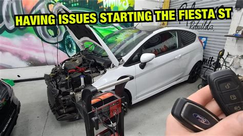 Rebuilding a STOLEN SALVAGE Ford Fiesta ST (IT DOESN'T START!!) COPART