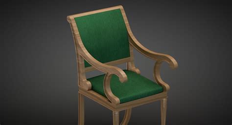 classic chair 3d model 49 c4d obj fbx 3ds free3d