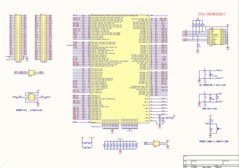 Stm32f103zet6黑色系统板电路原理图免费下载 电子电路图电子技术资料网站