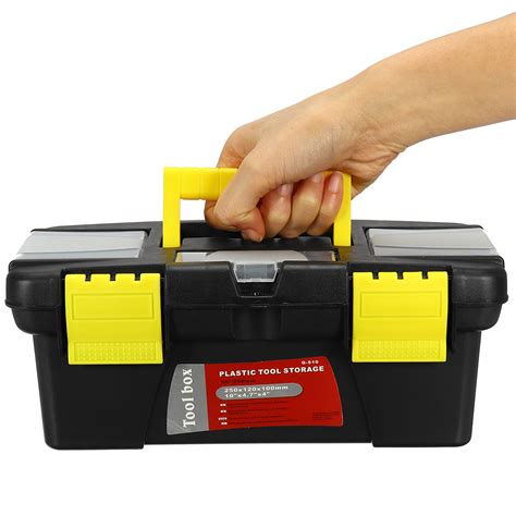 10 Inch Multifunctional Tool Box Portable Plastic Storage Toolbox