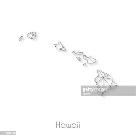 Hawaii Vector Map Photos And Premium High Res Pictures Getty Images
