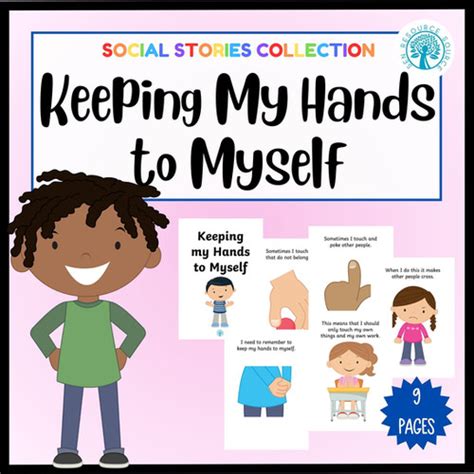 Keeping My Hands To Myself Social Story Sen Resource Source