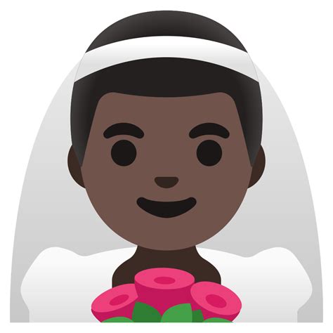 👰🏿‍♂️ Man With Veil Dark Skin Tone Emoji