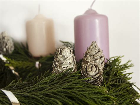 Free Images Branch Candle Lighting Decor Christmas Tree Twig