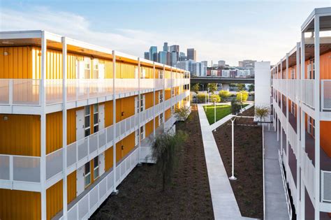 A Supportive Housing Complex In Downtown Los Angeles Rises In