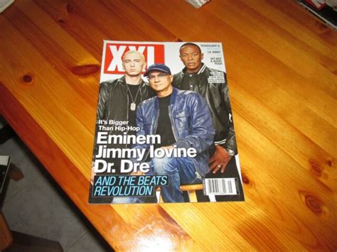 Eminem Marshall Mathers Slim Shady Xxl Magazine Aprmay 2014 Dr Dre