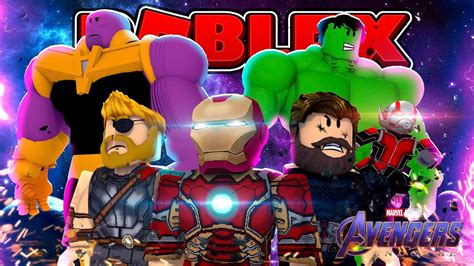 Roblox Avengers End Game Youtube