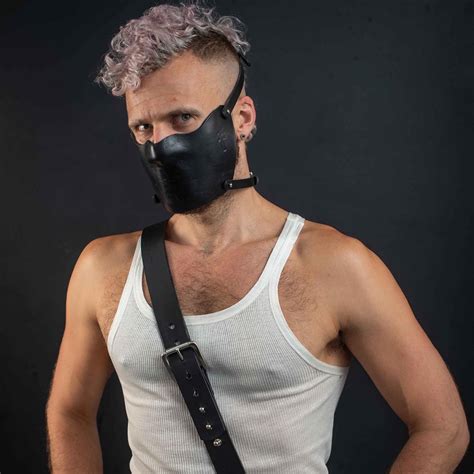 fetish daddy gear on twitter the fetish daddy muzzle is made from a single piece of 3mm thick