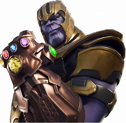 Thanos Fortnite Background Transparent Character Marvel Skins