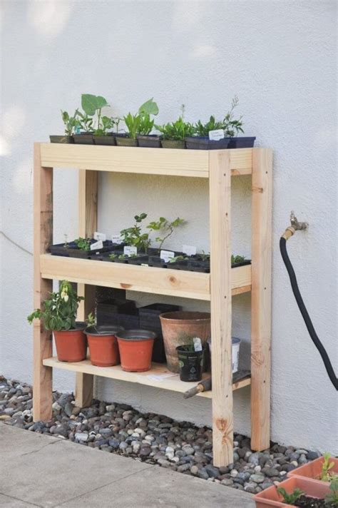 30 Best Diy Outdoor Plant Stand Ideas To Add Color To Your Porch In 2023