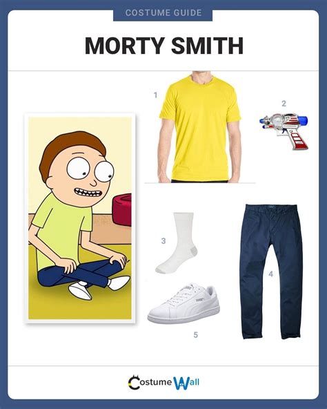 Dress Like Morty Smith Costume Halloween And Cosplay Guides