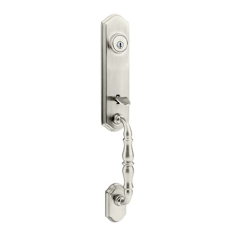 We did not find results for: Shop Kwikset Amherst Adjustable Satin Nickel Entry Door ...