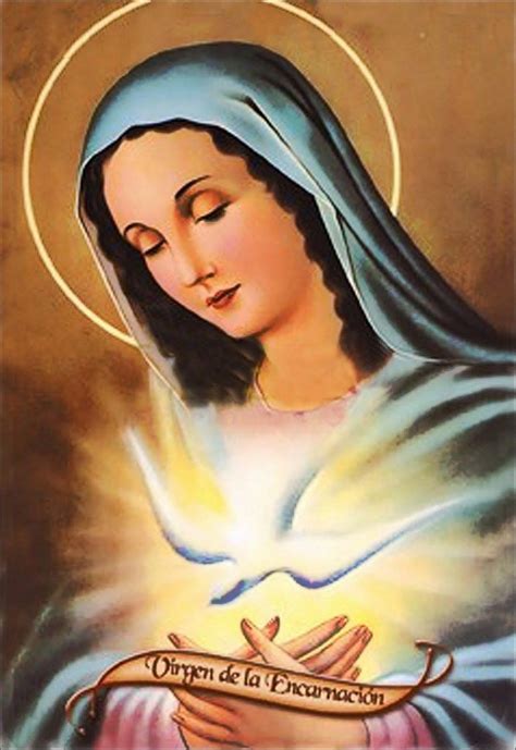 Oración A La Virgen De La Encarnación Vierge Marie Fond Décran Vierge Vierge