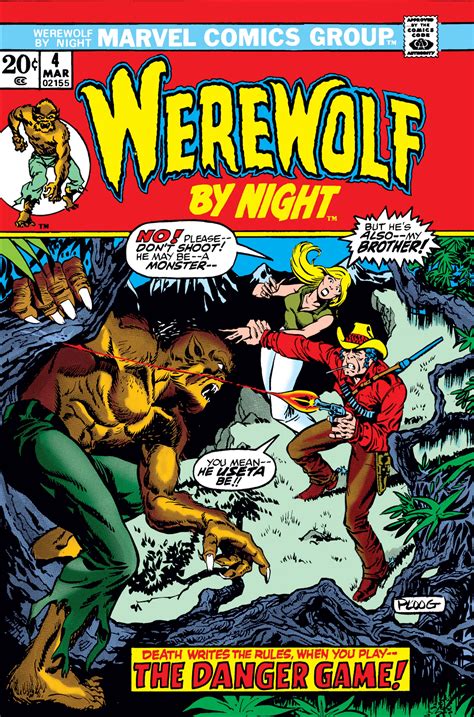 Werewolf By Night 1972 4 Comic Issues Marvel