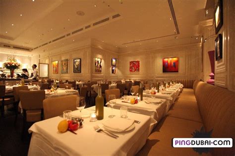 1,5 mètre d'espacement entre chaque table. La Petite Maison: The French Experience in Dubai ...